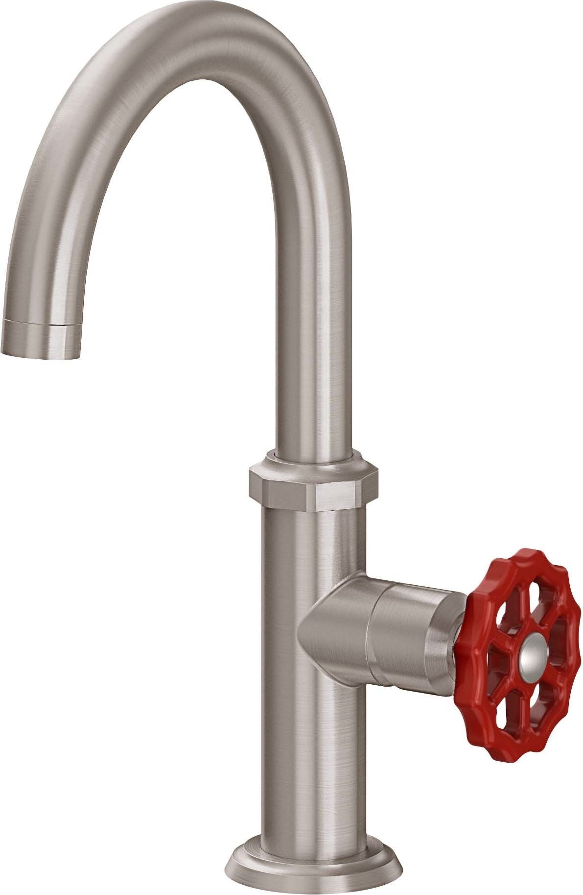 California Faucets Descanso Works 8109W-1 Single Hole Lavatory/Bar/Prep Faucet - Low Spout