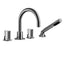 CABANO 85304 4 Piece deck mount tub filler with hand spray