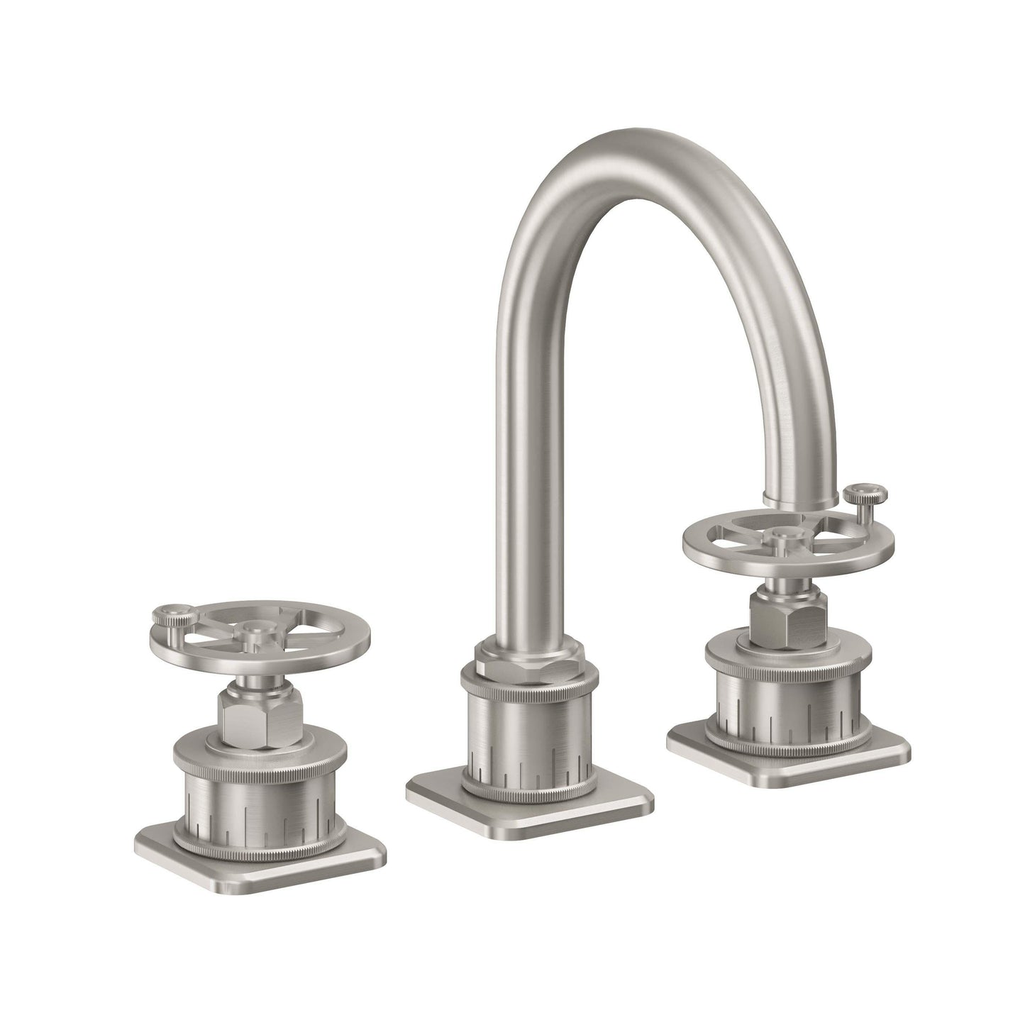 California Faucets 8602W Steampunk Bay 8" Widespread Lavatory Faucet with ZeroDrain