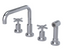 RUBINET 8AGNSC Genesis Widespread Kitchen Set with Hand Spray
