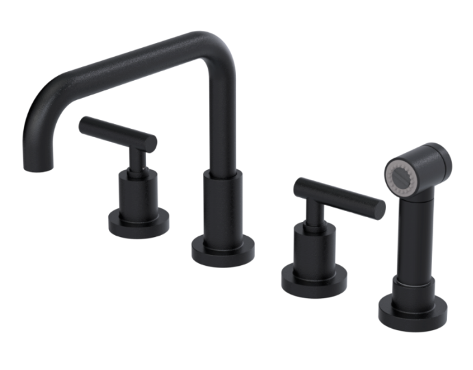 RUBINET 8AGNSL Genesis Widespread Kitchen Set with Hand Spray