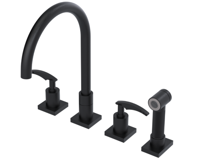 RUBINET 8ALASL LaSalle Widespread Kitchen Set with Hand Spray