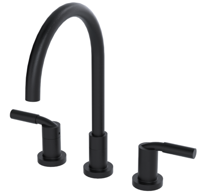 RUBINET 8ANVL Nouveau Widespread Kitchen Set