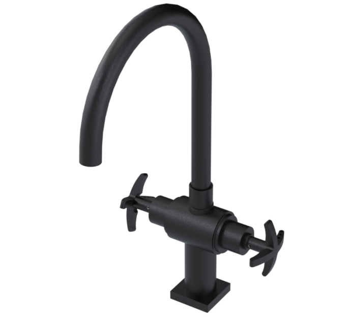 RUBINET 8DLAC LaSalle Two Handle Single Hole Kitchen Set