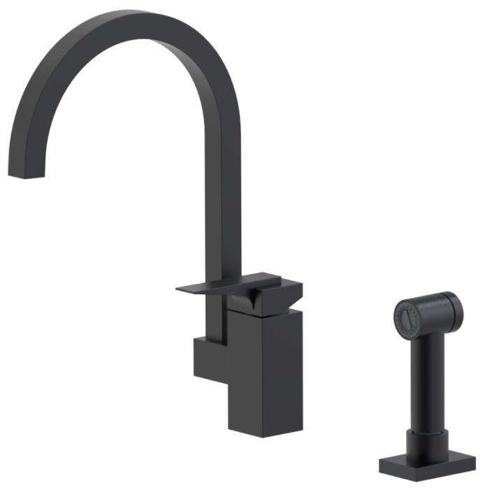 RUBINET 8MRSSL Seven Single Control Kitchen set with Hand Spray