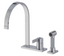 RUBINET 8MRTSL R10 Single Control Kitchen set with Hand Spray
