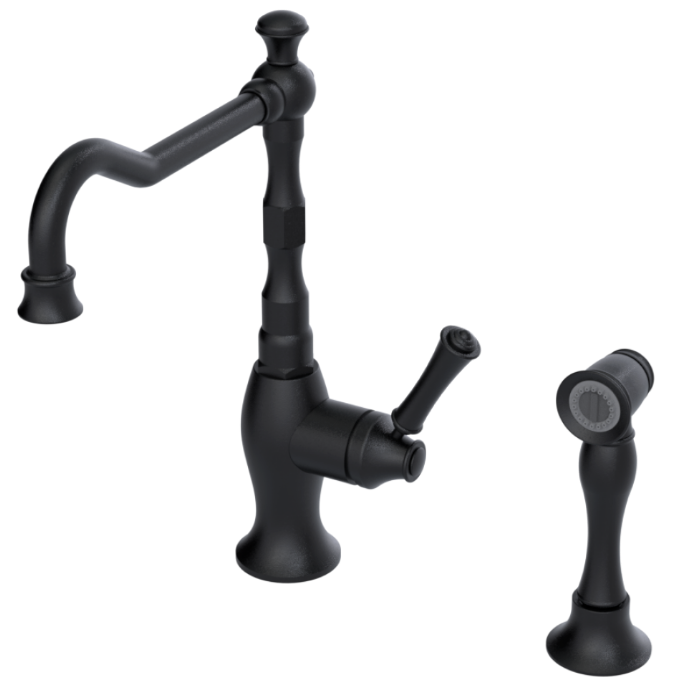 RUBINET 8MRVSL Raven Single Control Kitchen set with Hand Spray