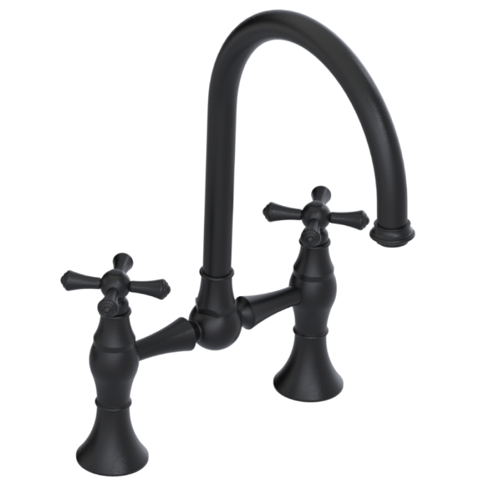 RUBINET 8VFMC Jasmin Kitchen Bridge Faucet