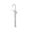 Aquabrass Aria 48085 Floor-Mount Tub Filler with Hand Shower