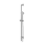 Aquabrass Shower Rail SCR85 Complete with Square Flange & Round Hand Shower
