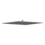 AQUALEM AQS1120 Universal 20" Square Solid Brass Shower head
