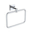SYDNEY ATL-TRSQWH Atlanta Square Towel Ring