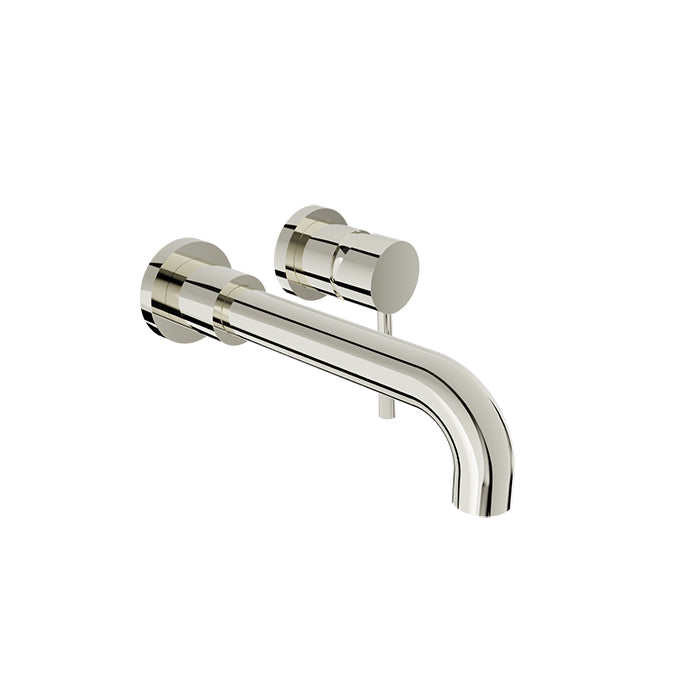 BARIL B66-8100-02L Single Lever Wall-Mounted Lavatory Faucet, Drain Not Included