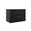 ICO BR1002 Rhythm 31" Two Drawer Wall-Mounted Vanity