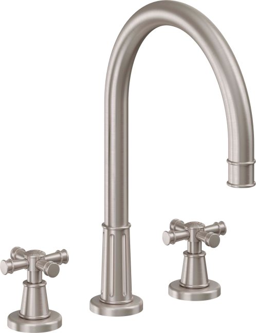 CALIFORNIA FAUCETS C108X Trousdale Complete Roman Tub Set - Arc Spout