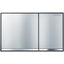 GEBERIT 115.081.Gh.1 Actuator Plate Omega60 For Dual Flush, Surface-Even