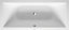 DURAVIT 700426000000090 DuraSquare Drop In Bathtub