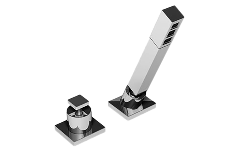 Graff Sade - G-1855 Deck-Mounted Handshower & Diverter Set