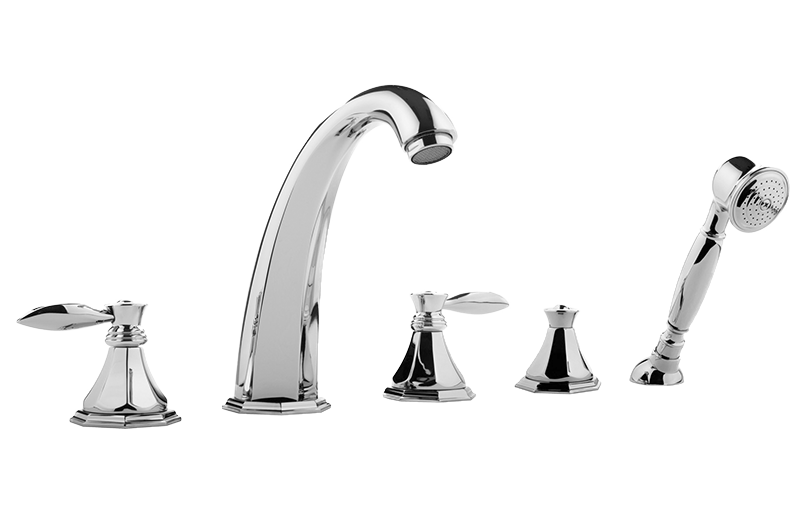 Graff Topaz - G-1951-LM14B Roman Tub Set