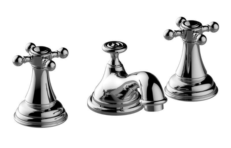 Graff Lauren G-2410-C21B Widespread Lavatory Low Spout Faucet