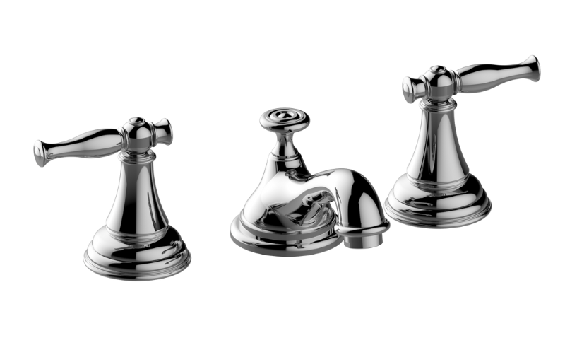 Graff Lauren G-2410-Lm22 Widespread Lavatory Low Spout Faucet