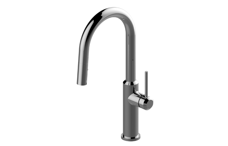 GRAFF M.E. G-5615-LM41J Pull-Down Bar/Prep Faucet with Chef's Pro Sprayer