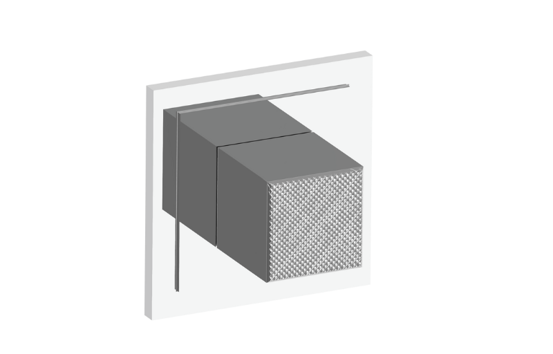 GRAFF M-Series G-8029-SK1-T Transitional M-Series 3-Way Diverter Valve Trim with Handle