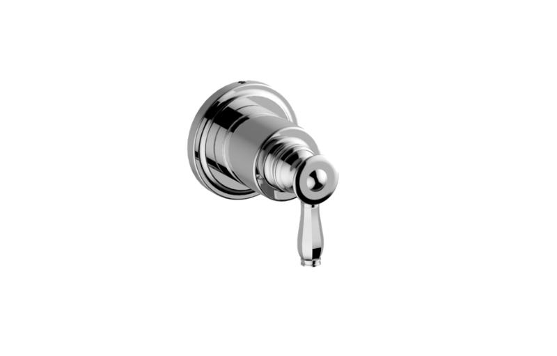 GRAFF Topaz G-8039S-LM63E1-T Traditional M-Series 3-Way Shared Diverter Valve Trim with Handle