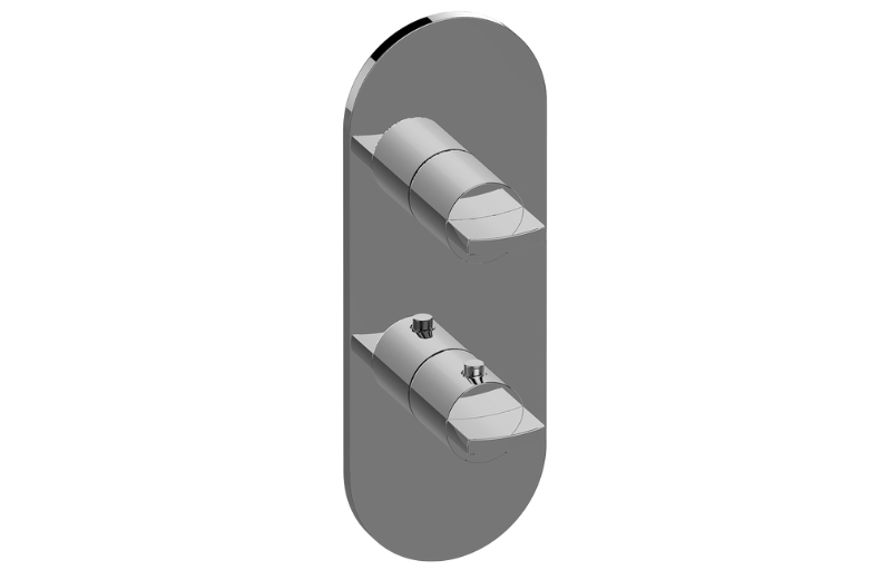 GRAFF Sade/Targa G-8047-C14E0-T Round M-Series Valve Trim with Two Handles