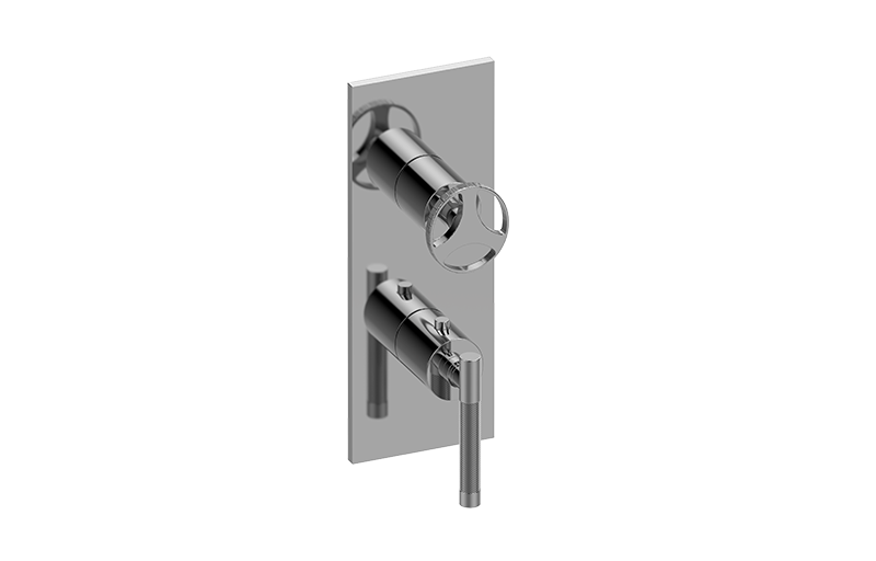 GRAFF Harley G-8048-LM57C19-T Square M-Series Valve Trim with Two Handles