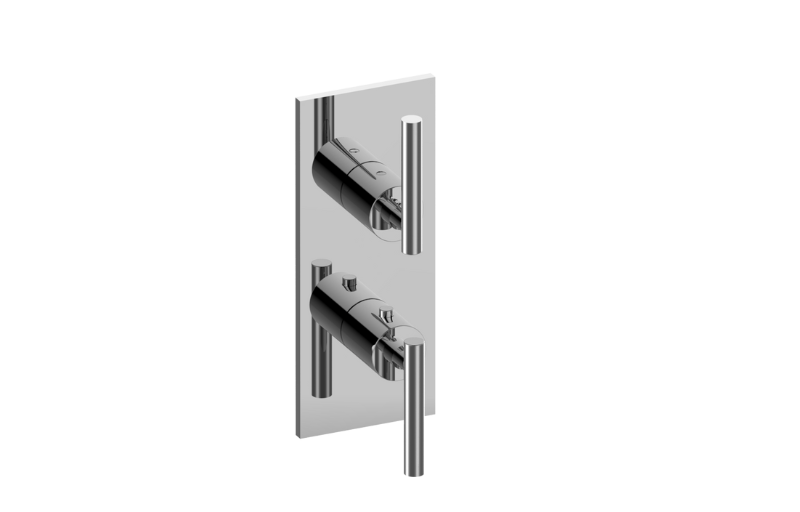 GRAFF M.E./Terra G-8048-LM62E0-T Square M-Series Valve Trim with Two Handles