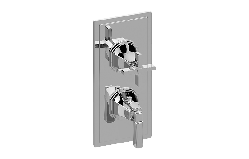 GRAFF Finezza UNO G-8049-1L1C-T M-Series Valve Trim with Two Handles