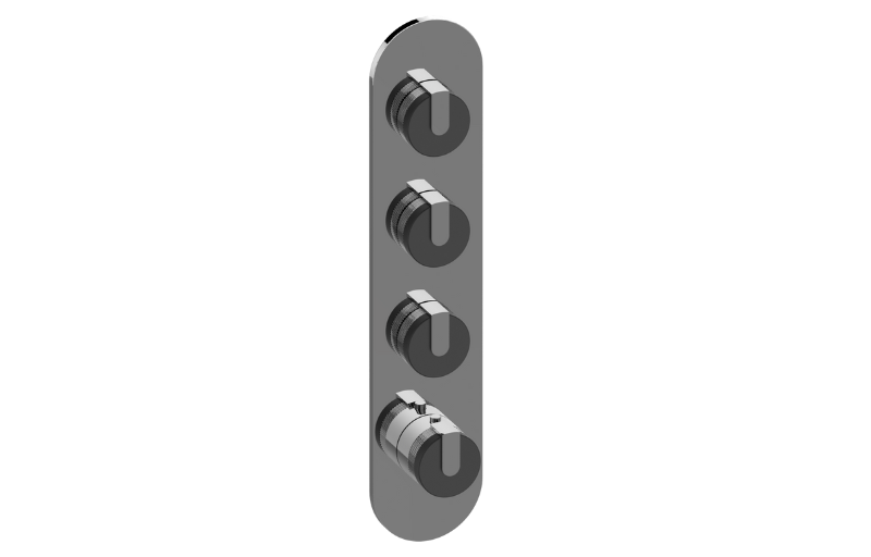 GRAFF MOD+ G-8084-T MOD+ M-Series Valve Trim with Four Handles