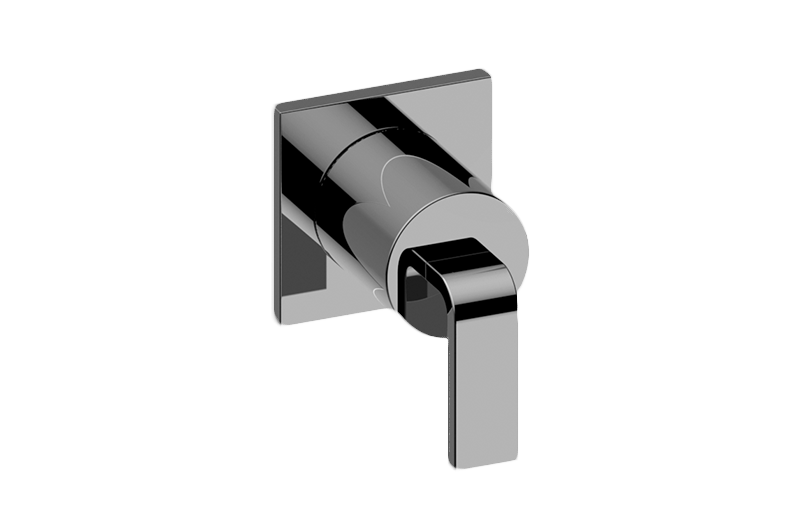 GRAFF Immersion G-8072-LM40E1-T Square M-Series 3-Way Diverter Valve Trim with Handle