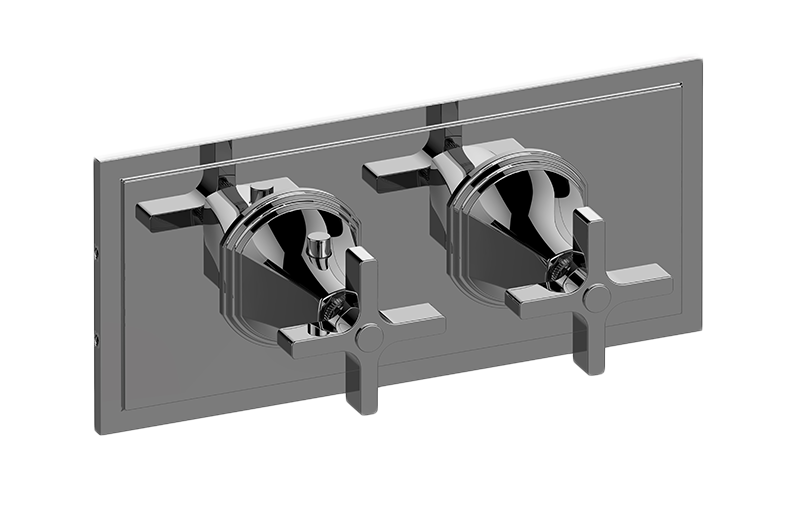 GRAFF Finezza UNO G-8049H-C15E0-T M-Series Valve Trim with Two Handles (Horizontal Orientation)