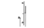 GRAFF Various G-8660 Contemporary Handshower w/Wall-Mounted Slide Bar