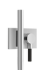 Aquabrass Handshower Sets HSS376 Magnetic Hand Shower Set with Square Flange