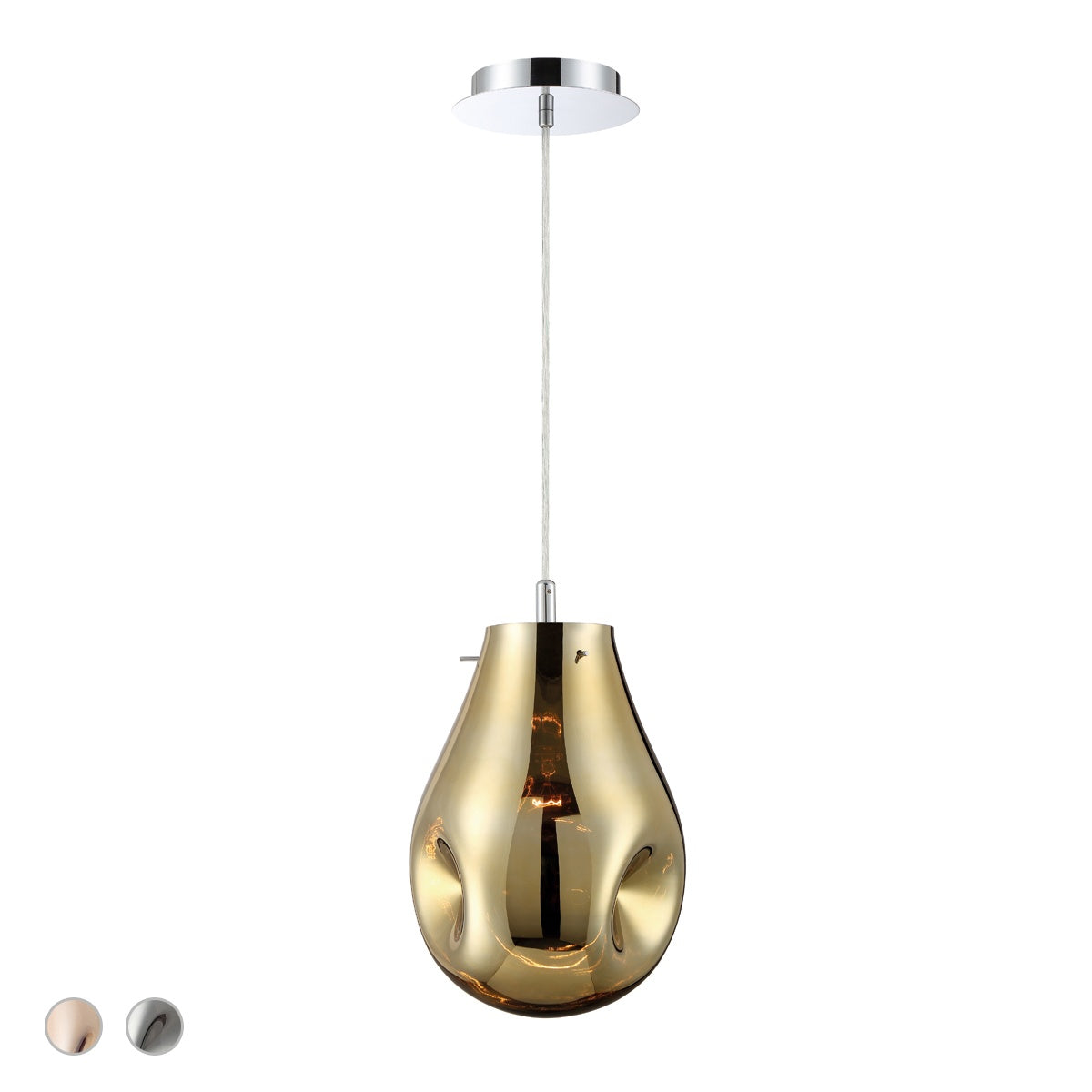 EUROFASE 34288 Benalto 1 Light 8 inch-Pendant Ceiling Light