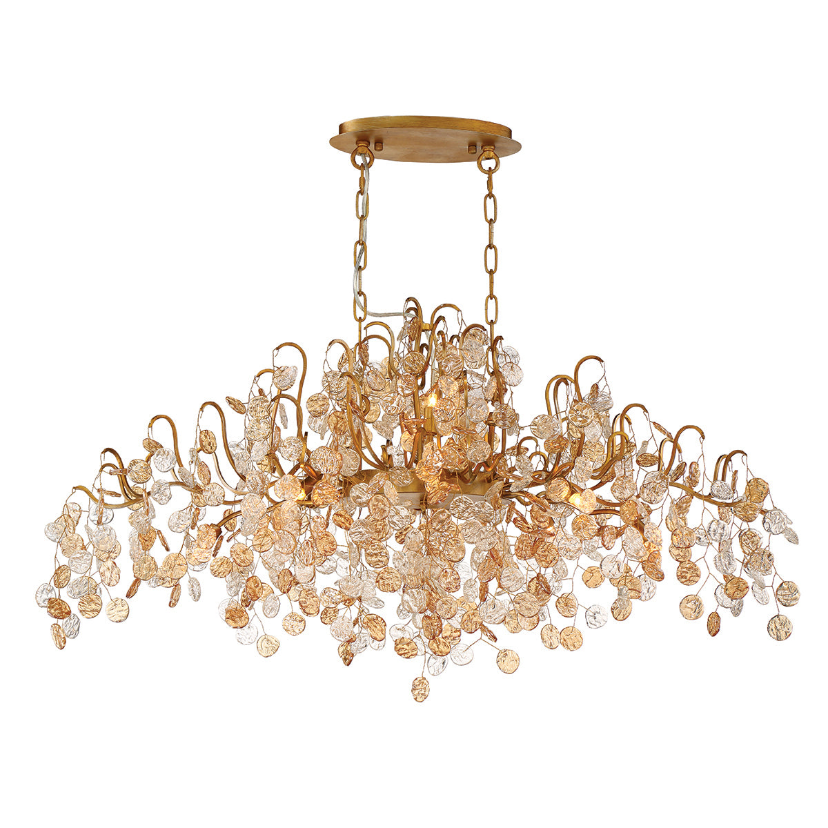 EUROFASE 29061 10-Light 45in Chandelier