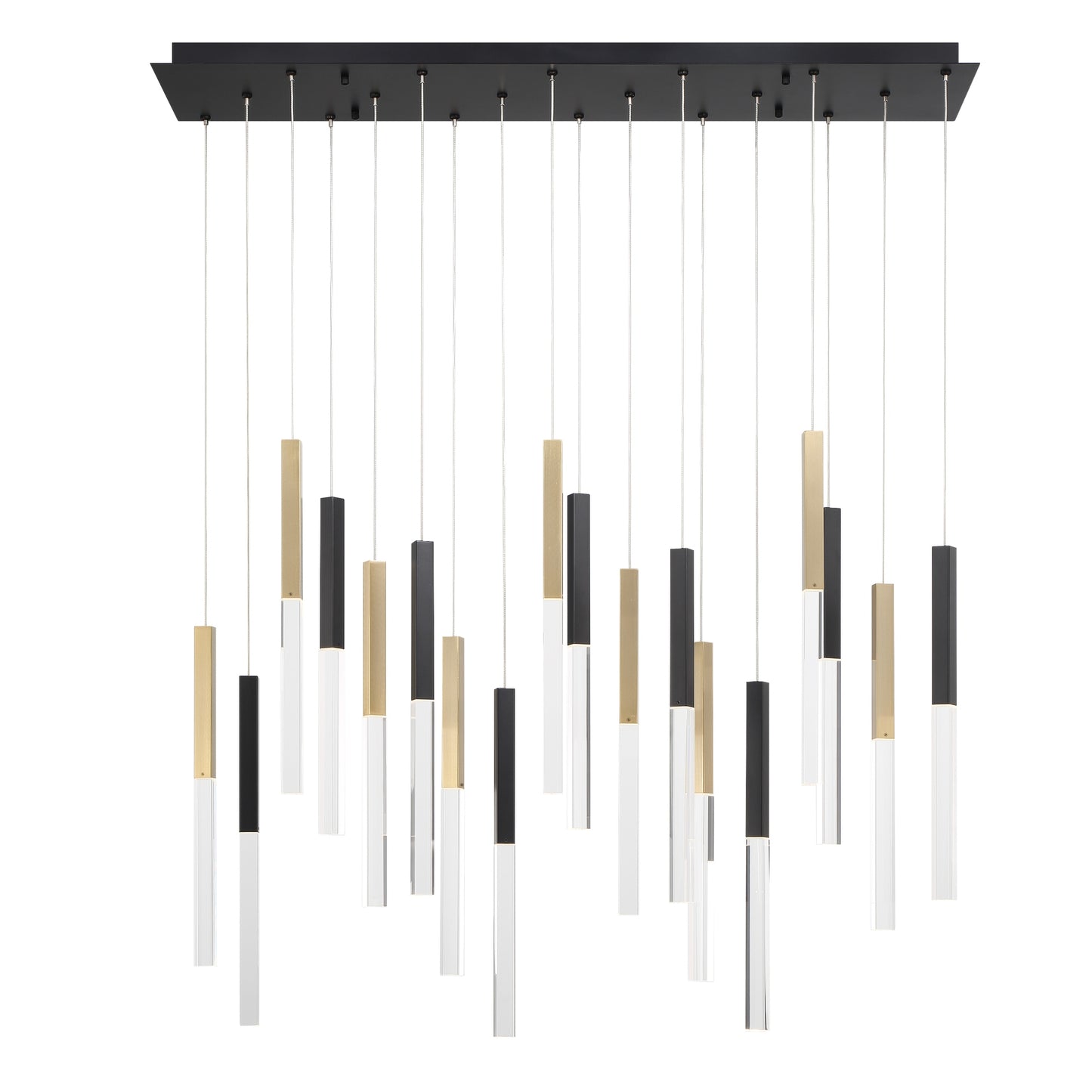 EUROFASE 46771 18-Light 42in Integrated Led Chandelier