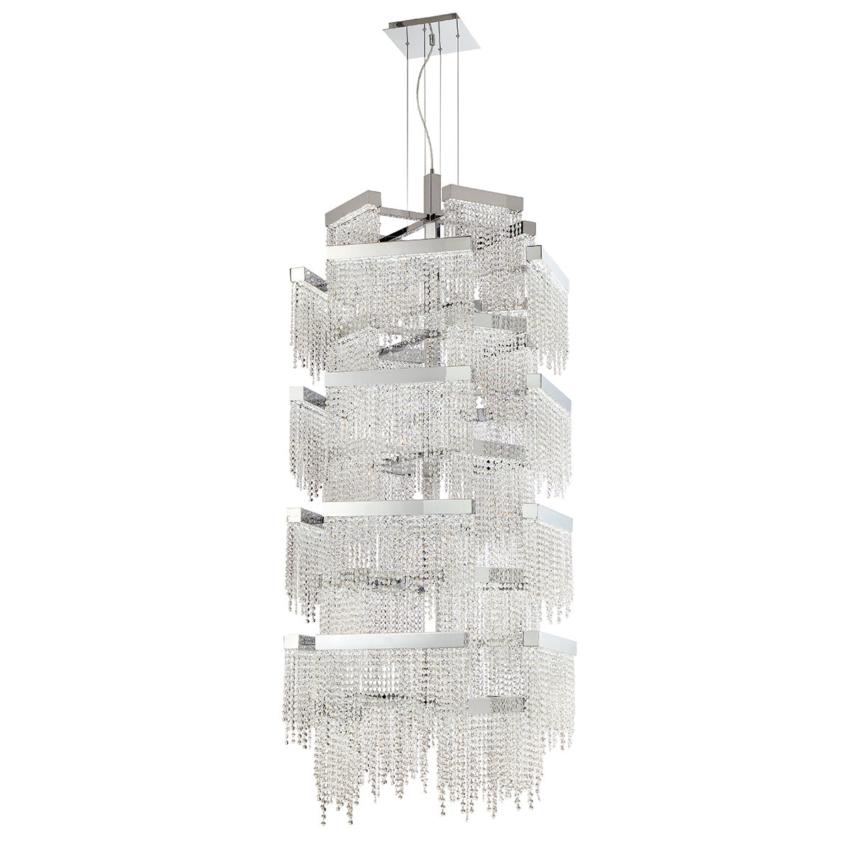 EUROFASE 30007 36-Light 70in Integrated Led Grand Chandelier