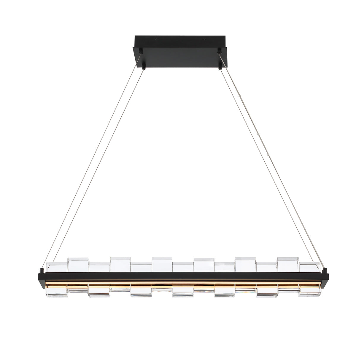 EUROFASE 45717 35in Integrated Led Linear Chandelier