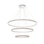 EUROFASE 43900 3-Tiers 3-Light 60in Integrated Led Grand Chandeli