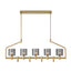 EUROFASE 45652 5-Light 42in Linear Chandelier