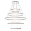 EUROFASE 43901 5-Tiers 5-Light 60in Integrated Led Grand Chandeli