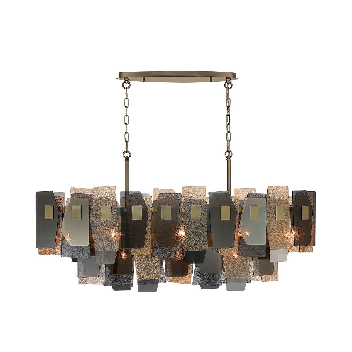 EUROFASE 43874 11-Light 48in Linear Chandelier