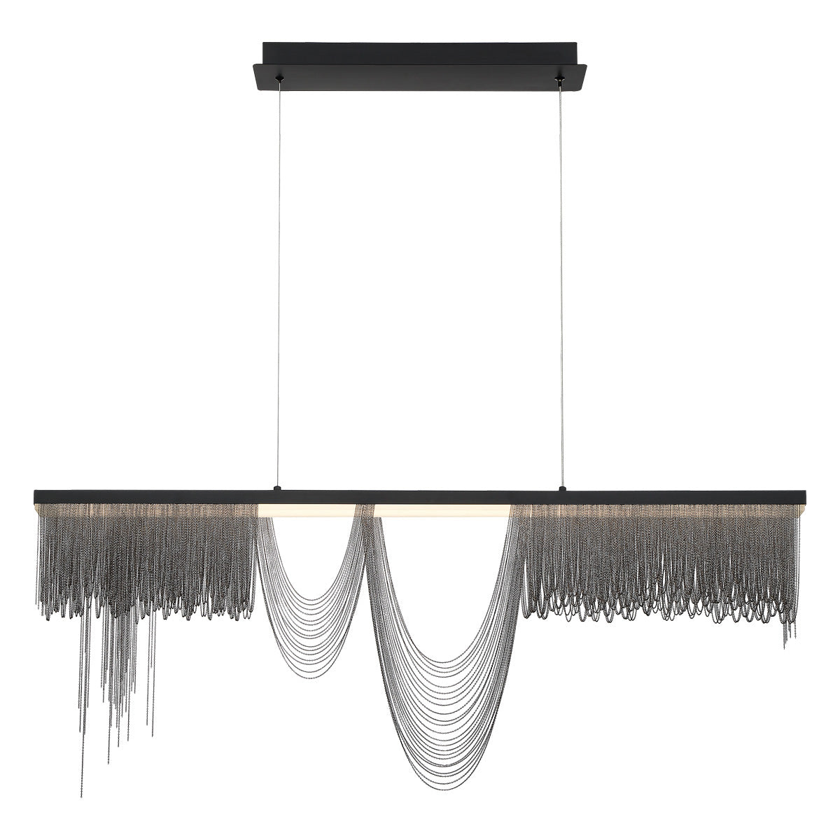 EUROFASE 39284 47in Integrated Led Linear Chandelier