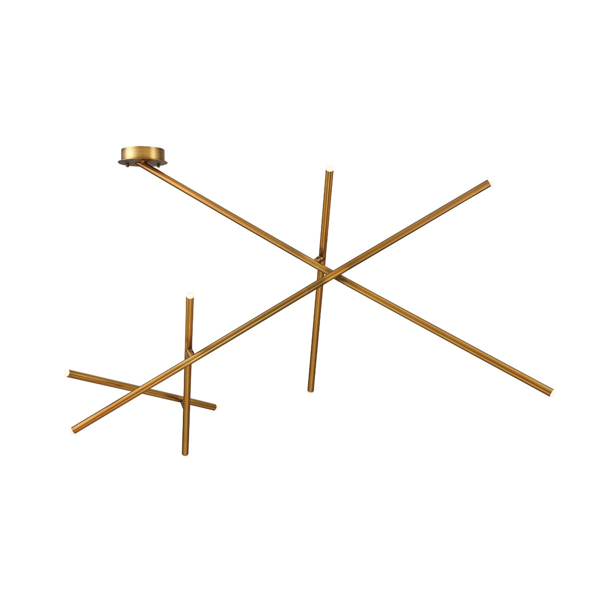 EUROFASE 36249 9-Light 57in Integrated Led Flush Mount