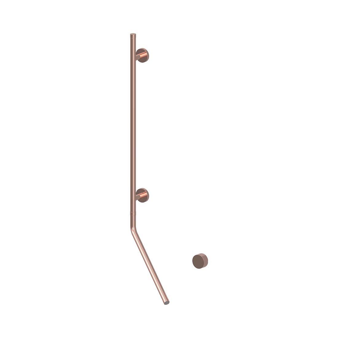 AQUALEM MP5127.TR Rittze Wall Mounted Lavatory Faucet Trim Set (REQ.: MP5180.RI)