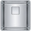 FRANKE PTX110-17 PESCARA UM 18GA SS SGL 21CAB STAINLESS STEEL SINK